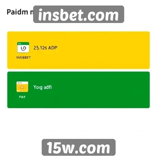 Comparação das opções de pagamento no insbet.com